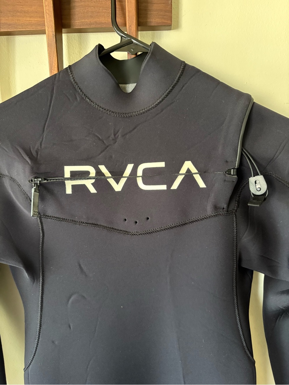 RVCA Men’s 3/2mm Chest Zip Full Wetsuit Medium Tall